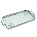 Ceramic Rectangular Platter Large (Golden/Silver) Presto - Image 5